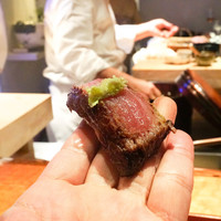 初音鮨 - 大トロ炙り