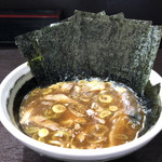 中華そば べんてん - 海苔を追加したつけ汁