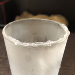 中華そば べんてん - グラス凍ってます
