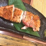 Sakanaya - 190122火　東京　酒菜家　大山地鶏の鳥焼き600円