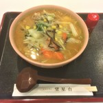 レストラン 望星台 - 190124木　神奈川　望星台　サンマー麺740円