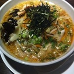 火炎厨房　和華一 - ランチ  醤油ラーメン 野菜増し