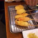 Uwasanokono Kushi Katsu Ano Oden Hakata Ekimae Kurabu - 揚げたて串カツ