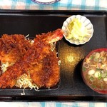 松喜食堂 - ミックスソースかつ丼