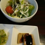 旬彩 - 湯葉ハム…カラメルのようなコクのあるソースが美味