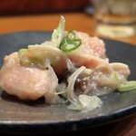 やきとり 正や - 鶏ときのこのみぞれ煮