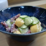 家庭料理 小川 - ホタルイカ酢みそ