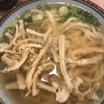 まことうどん - ごぼう天