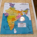 BOMBAY INDIAN RESTAURANT - ケララ州は左下。僕も旅したことはあります。
