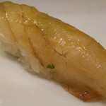 築地寿司清 - ヒラメの昆布締め