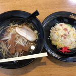 長楽 - ラーメンセット（700円）