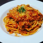 homemade meat sauce pasta