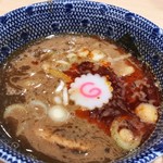 頑者製麺所 - 辛つけめんのスープ