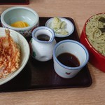 そばのかね久総本店 - あいのり定食