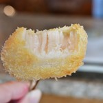 はん亭 - 【ランチコース 四季彩串揚げ8種@税込2,916円】帆立