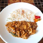 【カレー専門店】円山教授。 - しびれ鶏カレー挽肉入り1,180円