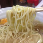 麺処　帯笑 - 中太麺