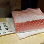 鮨 猪股 - 青森県竜飛岬産マグロ