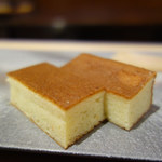 鮨 猪股 - 芝海老と大和イモの玉子