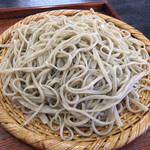 手打そば家 七福 - ざるそばアップ