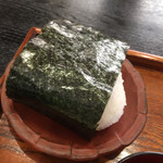 手打そば家 七福 - おにぎりアップ