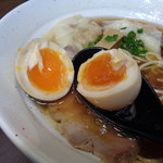 中華そば さわ - 妻太鼓判のたまご