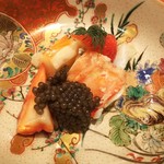 肉屋 雪月花 NAGOYA - 伊勢海老、イチゴ、キャビア