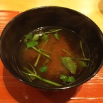 肉屋 雪月花 NAGOYA - 味噌汁