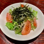 炭火焼肉くらた - チョレギサラダ(\500)