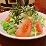 炭火焼肉くらた - チョレギサラダ(\500)