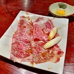 炭火焼肉くらた - 焼きすき極上(\2,200)