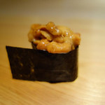 鮨 さかい - 蝦夷馬糞雲丹軍艦