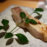 鮨 さかい - 萩の甘鯛粕漬け