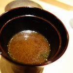 鮨 さかい - お味噌汁