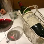 レストランエール - メインの肉にはボルドーで