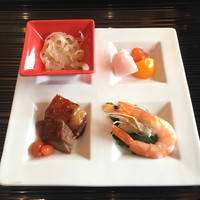 中国料理 カリュウ(ヨコハマ グランド インターコンチネンタル ホテル) - 前菜の盛り合わせ