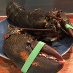 Ata - オマール海老、生きてる。