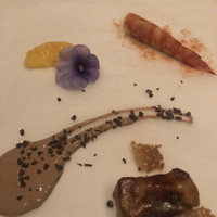 AZUR et MASA UEKI - 小さく切って、３つをソースと絡めて頂きます
                    クッキングシート