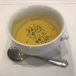 ラ・メール・プラール - セットのかぼちゃスープ