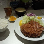 とんかつ檍 - 特ロースかつ定食(2000円）