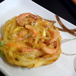 鳥越製麺所 - かきあげ