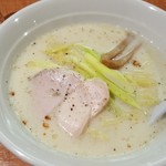 麺肴 今日から - 「色白ラーメン」(2019年1月26日)