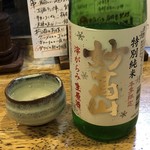 旬ものと日本酒 とみ笑 - 妙高山 特別純米 滓がらみ生原酒