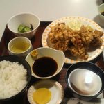 レストハウス青山 - 唐揚げ定食