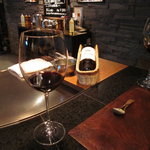 香月 - グラスがでかい…通常の1.5～２倍はあるかも^^;