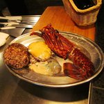 香月 - 食材　鮑とロブスター