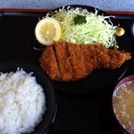 どんどん亭 - ロースかつ定食２