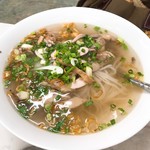 Pho Hoa - ②Chicken Noodle 70,000ドン（≒約350円）