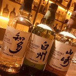 BAR LOUNGE VIVI WEST - 日本のウィスキーはもちろんウィスキーの種類は多数