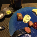 グリルダイニング マキビ - 料理写真:山葵と塩が一番美味しかった!